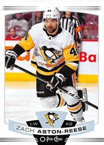 #167 Zach Aston-Reese - Pittsburgh Penguins - 2019-20 O-Pee-Chee Hockey