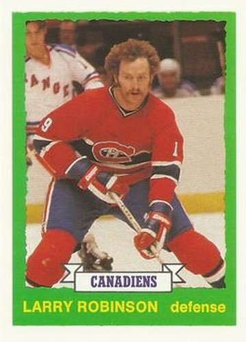 #167 Larry Robinson - Montreal Canadiens - 1992-93 O-Pee-Chee Hockey