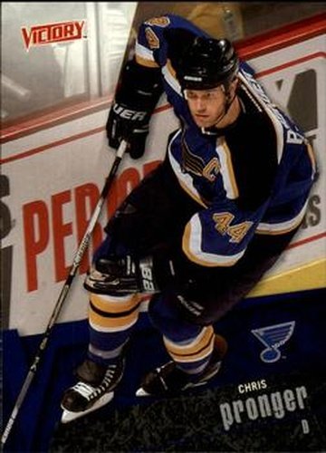 #167 Chris Pronger - St. Louis Blues - 2003-04 Upper Deck Victory Hockey