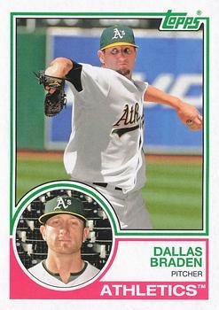 #167 Dallas Braden - Oakland Athletics - 2021 Topps Archives Baseball