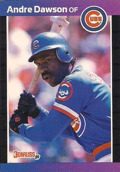 #167 Andre Dawson - Chicago Cubs - 1989 Donruss Baseball
