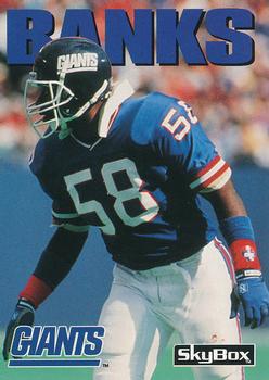 #167 Carl Banks - New York Giants - 1992 SkyBox Impact Football