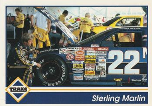 #167 Sterling Marlin - Junior Johnson & Associates - 1992 Traks Racing
