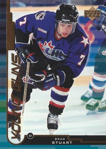 #167 Brad Stuart - Swift Current Broncos - 1999-00 Upper Deck Hockey