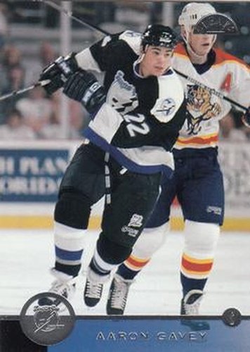 #167 Aaron Gavey - Tampa Bay Lightning - 1996-97 Leaf Hockey