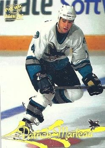 #167 Patrick Marleau - San Jose Sharks - 1997-98 Pacific Paramount Hockey
