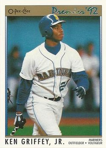 #167 Ken Griffey Jr. - Seattle Mariners - 1992 O-Pee-Chee Premier Baseball