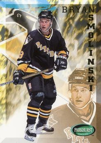 #168 Bryan Smolinski - Pittsburgh Penguins - 1995-96 Parkhurst International Hockey