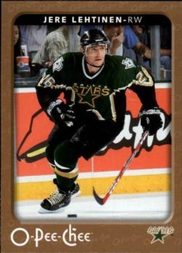 #168 Jere Lehtinen - Dallas Stars - 2006-07 O-Pee-Chee Hockey