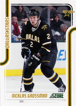 #168 Nicklas Grossman - Dallas Stars - 2011-12 Score Hockey