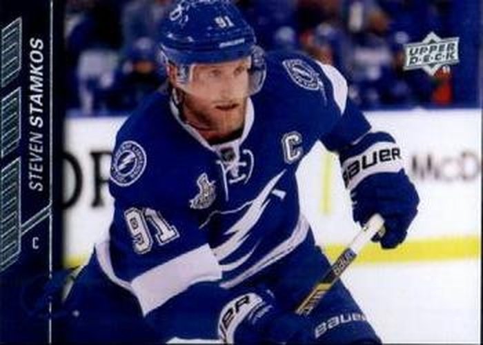 #168 Steven Stamkos - Tampa Bay Lightning - 2015-16 Upper Deck Hockey