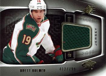#168 Brett Bulmer - Minnesota Wild - 2011-12 SPx Hockey