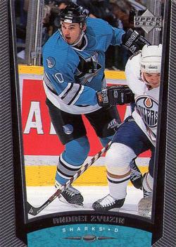 #168 Andrei Zyuzin - San Jose Sharks - 1998-99 Upper Deck Hockey