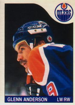 #168 Glenn Anderson - Edmonton Oilers - 1985-86 O-Pee-Chee Hockey