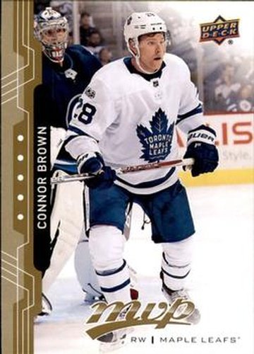#168 Connor Brown - Toronto Maple Leafs - 2018-19 Upper Deck MVP Hockey