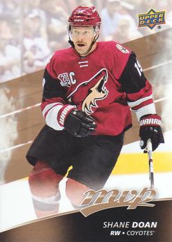 #168 Shane Doan - Arizona Coyotes - 2017-18 Upper Deck MVP Hockey