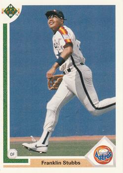 #168 Franklin Stubbs - Houston Astros - 1991 Upper Deck Baseball