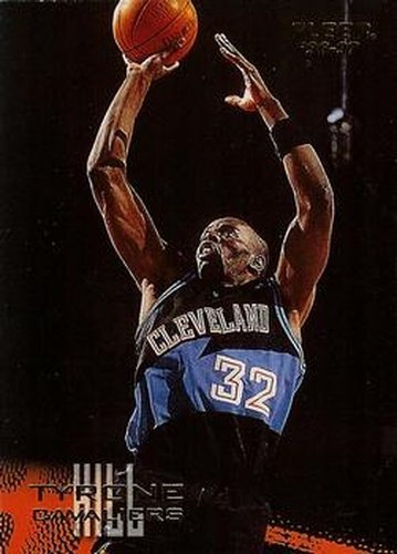 #168 Tyrone Hill - Cleveland Cavaliers - 1996-97 Fleer Basketball
