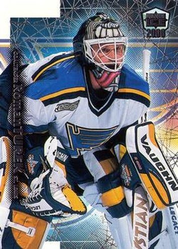 #168 Roman Turek - St. Louis Blues - 1999-00 Pacific Dynagon Ice Hockey