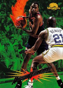 #168 Reggie Williams - Denver Nuggets - 1995-96 SkyBox Premium Basketball