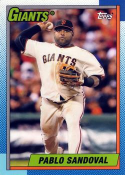 #168 Pablo Sandoval - San Francisco Giants - 2013 Topps Archives Baseball