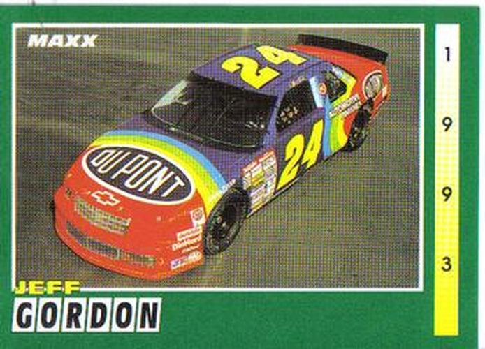 #168 Jeff Gordon's Car - Richard Childress Racing - 1993 Maxx Racing
