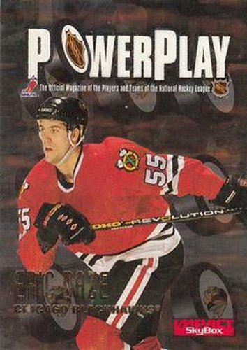 #168 Eric Daze - Chicago Blackhawks - 1996-97 SkyBox Impact Hockey