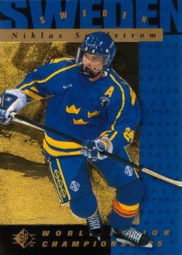 #168 Niklas Sundstrom - Sweden - 1994-95 SP Hockey