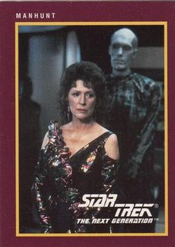 #168 Manhunt - 1991 Impel Star Trek 25th Anniversary