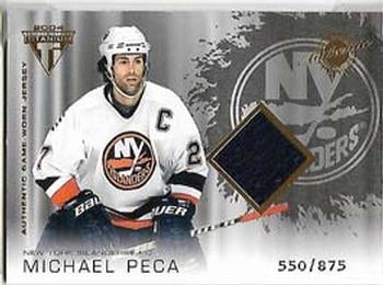 #168 Michael Peca - New York Islanders - 2003-04 Pacific Private Stock Titanium Hockey