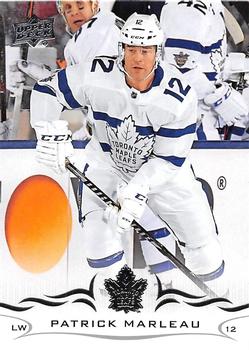 #168 Patrick Marleau - Toronto Maple Leafs - 2018-19 Upper Deck Hockey