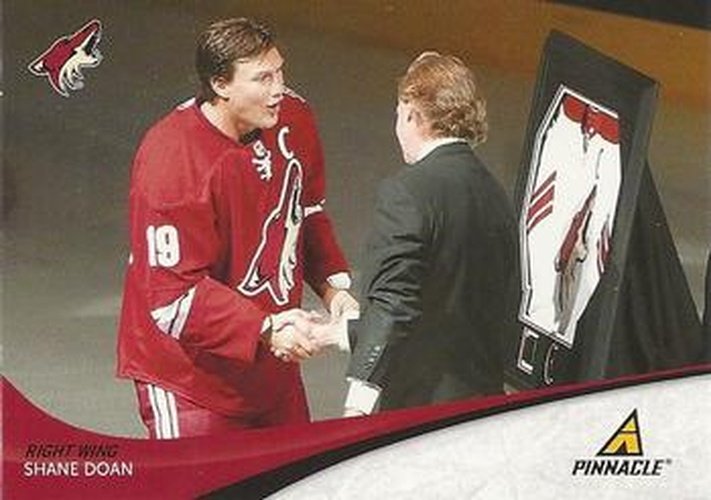 #168 Shane Doan - Phoenix Coyotes - 2011-12 Panini Pinnacle Hockey