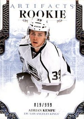 #168 Adrian Kempe - Los Angeles Kings - 2017-18 Upper Deck Artifacts Hockey