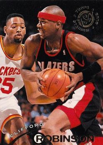 #168 Clifford Robinson - Portland Trail Blazers - 1994-95 Stadium Club Basketball