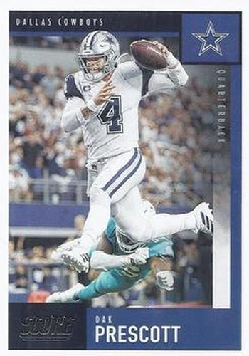 #168 Dak Prescott - Dallas Cowboys - 2020 Score Football