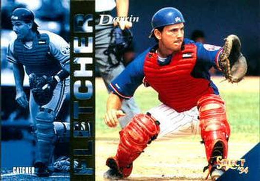 #168 Darrin Fletcher - Montreal Expos - 1994 Select Baseball