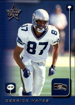#168 Derrick Mayes - Seattle Seahawks - 1999 Leaf Rookies & Stars Football