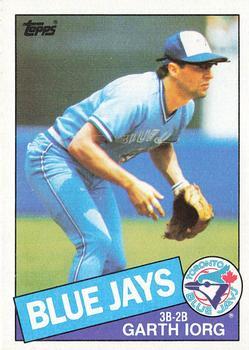 #168 Garth Iorg - Toronto Blue Jays - 1985 Topps Baseball