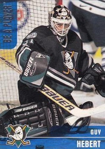 #168 Guy Hebert - Anaheim Mighty Ducks - 1999-00 Be a Player Memorabilia Hockey
