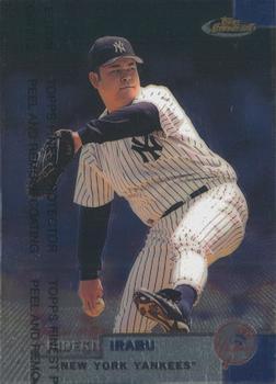 #168 Hideki Irabu - New York Yankees - 1999 Finest Baseball