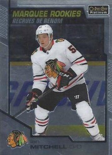#168 Ian Mitchell - Chicago Blackhawks - 2020-21 O-Pee-Chee Platinum Hockey