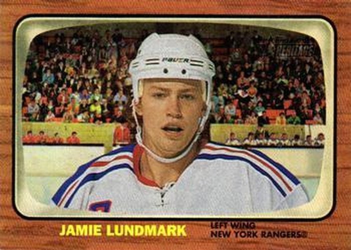 #168 Jamie Lundmark - New York Rangers - 2002-03 Topps Heritage Hockey