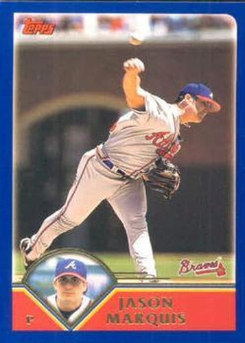 #168 Jason Marquis - Atlanta Braves - 2003 Topps Baseball