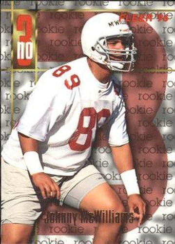 #168 Johnny McWilliams - Arizona Cardinals - 1996 Fleer Football