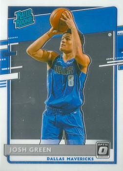 #168 Josh Green - Dallas Mavericks - 2020-21 Donruss Optic Basketball
