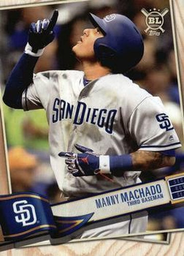 #168 Manny Machado - San Diego Padres - 2019 Topps Big League Baseball