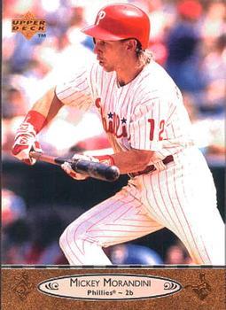 #168 Mickey Morandini - Philadelphia Phillies - 1996 Upper Deck Baseball