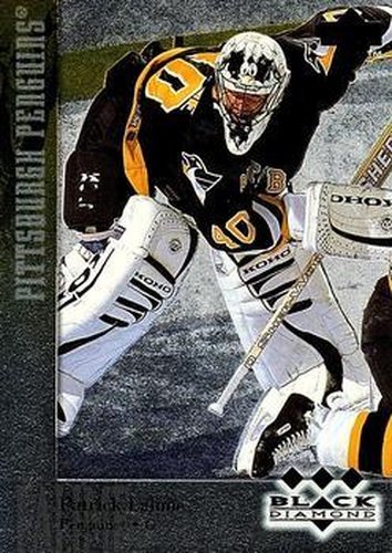 #168 Patrick Lalime - Pittsburgh Penguins - 1996-97 Upper Deck Black Diamond Hockey