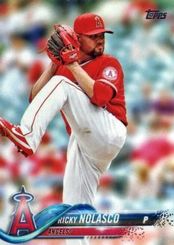 #168 Ricky Nolasco - Los Angeles Angels - 2018 Topps Baseball
