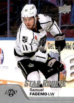 #168 Samuel Fagemo - Ontario Reign - 2020-21 Upper Deck AHL Hockey